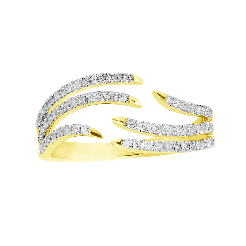 1/3 Ct 14k White Gold 3 Claw Diamond Ring